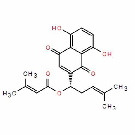 beta,beta-dimethyl-acry-lalkannin